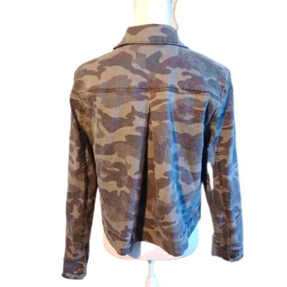 Copper Key Camo cropped jacket womens size medium - Picture 2 of 4
